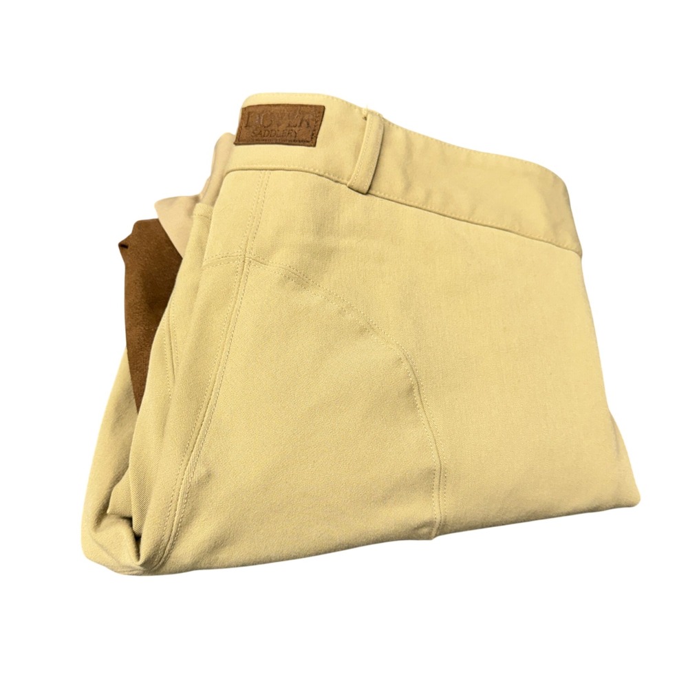 Dover Saddlery Riding Breeches Womens 28 (30x26) Wellesley Knee-Patch Equestrian